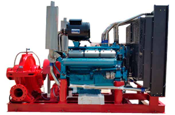 XBC系列柴油機消防泵組(中開型)